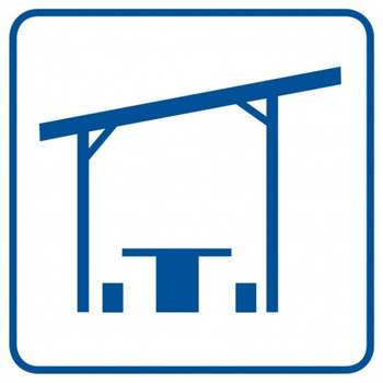 Znak Wiata turystyczna na płycie PCV (RA095)