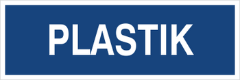 Znak plastik na Folii Samoprzylepnej (801-100)
