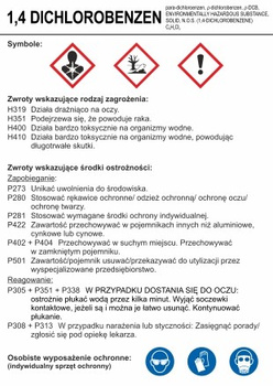 Znak 1,4 Dichlorobenzen (LC028)