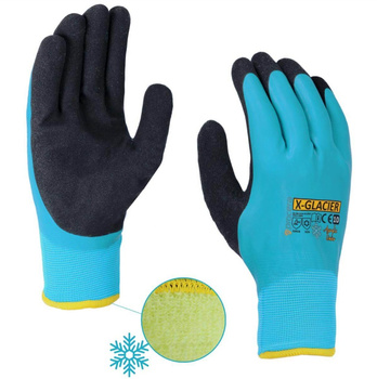 Rękawice robocze ocieplane akrylem X-GALCIER roz. 10