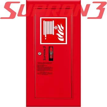 Hydrant wewnętrzny z wężem płaskoskładanym 52/15 wykonanie boczne zwijadło