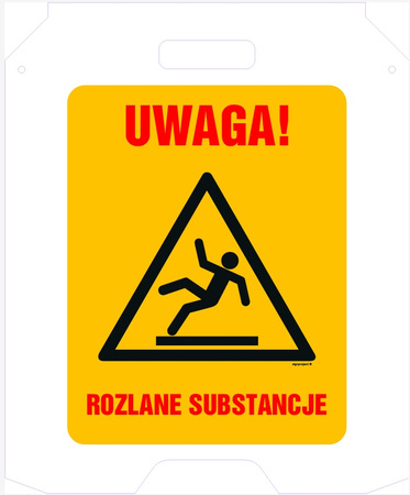Potykacz, stojak ostrzegawczy na zamówienie "WŁASNY WZÓR"