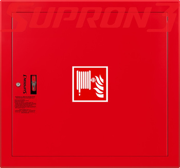 Hydrant wewnętrzny 25 z wężem półsztywnym 30m FIT - WNĘKOWY gł. 160mm SUPRON