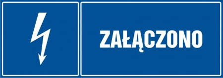 Znak Załączono na płycie PCV (HH006)