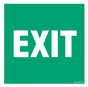 Znak EXIT (AC062) Signproject