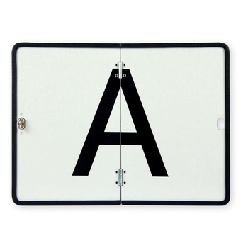 Tablica informacyjna "A" łamana