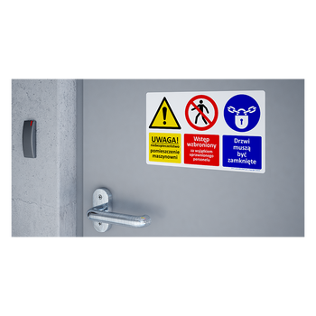 Pomieszczenie maszynowni - Wstęp wzbroniony (Z020)