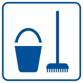 Znak Miejsce na środki czystości (RA048)