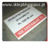 Napodłogowa osłona samoprzylepna do kartek