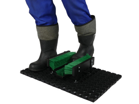 Czyszczak, wycieraczka do butów - wymienne szczotki