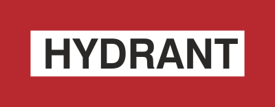 Znak hydrant na płycie PCV (231-14)