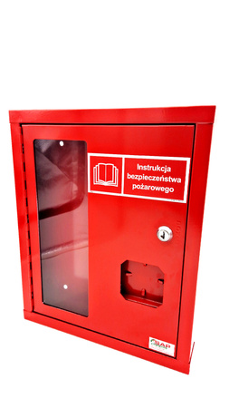 Szafka na instrukcję bezpieczeństwa pożarowego SIB Boxmet