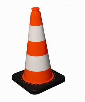 Pachołek drogowy elastyczny PVC/REC 50 cm