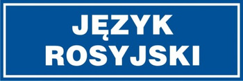 Znak Język rosyjski (PB149)