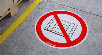 Nie zastawiać (znak podłogowy) (P023-F)