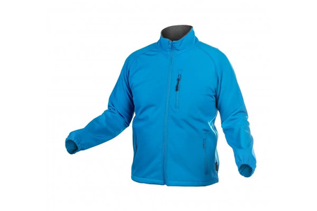 Kurtka softshell niebieska Högert BIESE