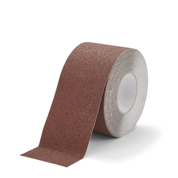 Taśma antypoślizgowa safety grip 100mm/18m (z normą DIN 51130) BRĄZOWA