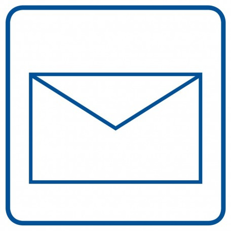 Znak Poczta na płycie PCV (RA038)