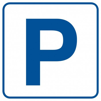 Znak parking na płycie PCV (RA074)