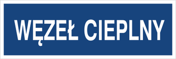 Znak węzeł cieplny na Folii Samoprzylepnej (801-263)