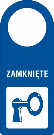 Zawieszka - Zamknięte na płycie PCV (TC007)