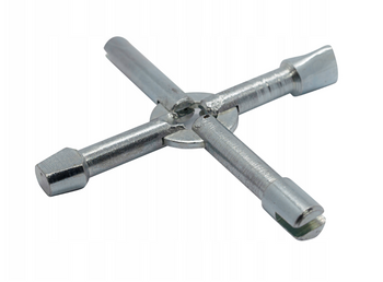 Klucz energetyczny uniwersalny krzyżakowy, gazowy KKU-02