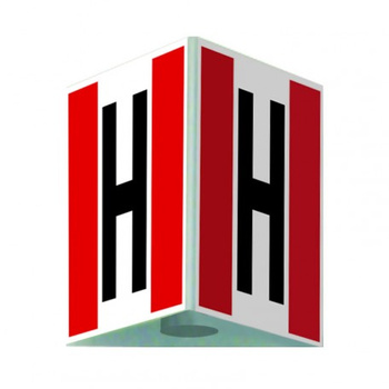 Znak przestrzenny - Hydrant zewnętrzny przestrzenny  TDC różne wymiary