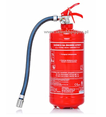 Gaśnica na czysty środek gaśniczy GH-2x gaz FE-36