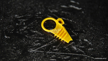 Zawleczka żółta do gaśnicy GP1, GP2 Ogniochron plastikowa