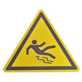 Naklejka antypoślizgowa "Uwaga śliska podłoga "