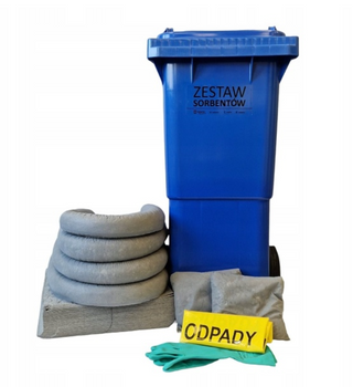 Zestaw sorbent uniwersalny mobilny MWP60