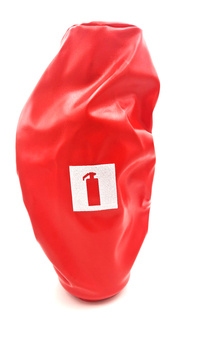 Pokrowiec na gaśnicę GP6 z gumką