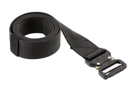 Pasek taktyczny z klamrą metalową czarny 130cm Högert TAKTISCH