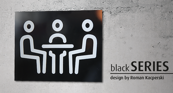 Znak Sala konferencyjna blackSERIES