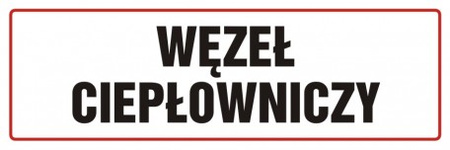 Znak Węzeł ciepłowniczy (ND013)