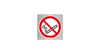 Zakaz palenia (znak podłogowy) (P002-F)