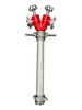 Stojak hydrantowy DN100 2x75 B/BB 2 1/2"