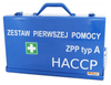 Zestaw pierwszej pomocy ZPP typ A HACCP (dla gastronomii) - BOXMET MEDICAL
