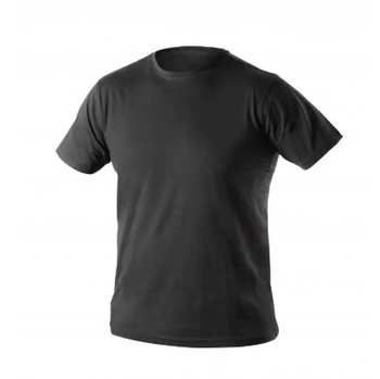Koszulka czarna, T-shirt bawełniany Högert VILS