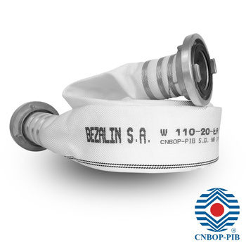 Wąż pożarniczy tłoczny do motopomp 110/20 ŁA/S/PU - BEZALIN