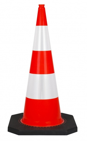 Pachołek 100 cm PVC/REC odblaskowy