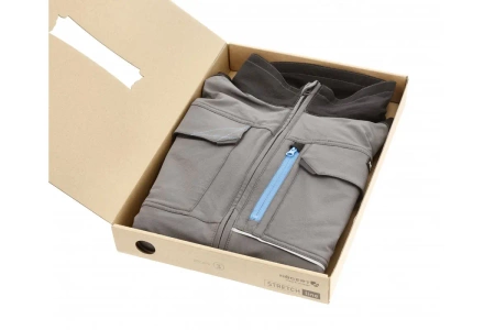 Bluza ochronna 4-way stretch ciemnoszara TAUBER