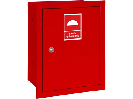Szafka na 1 zawór hydrantowy w pionach BOXMET LTD