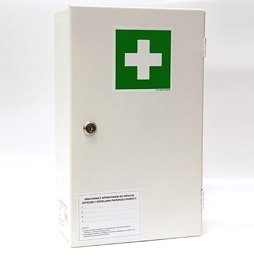 Apteczka stalowa ścienna 50 bez wyposażenia (bardzo duża)