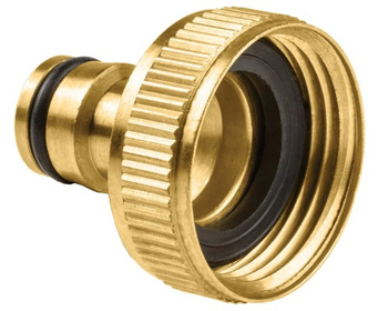 Przyłącze gwint wewnętrzny damski 1" Mosiądz Brass do węża ogrodowego