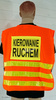 Kamizelka ostrzegawcza KIEROWANIE RUCHEM dla drogowców