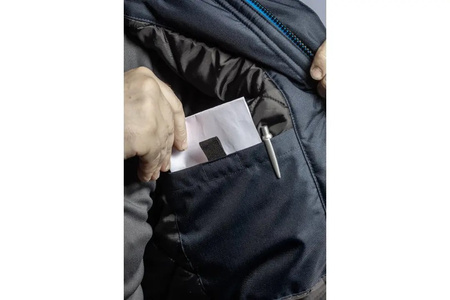 Kurtka ocieplana granatowa Högert REN