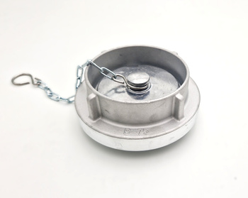 Pokrywa hydrantowa z łańcuszkiem 75 (aluminiowa) - BODTECH