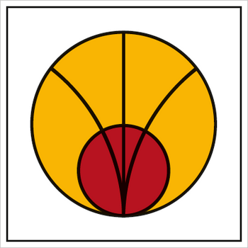 Znak oznakowanie strefy zagrożonej promieniowania elektromagnetycznego na Folii Samoprzylepnej (390-03)
