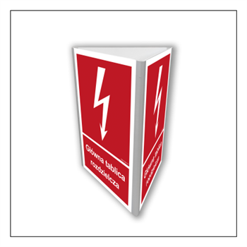 Znak BC810 Główna tablica rozdzielcza (3D dościenny)